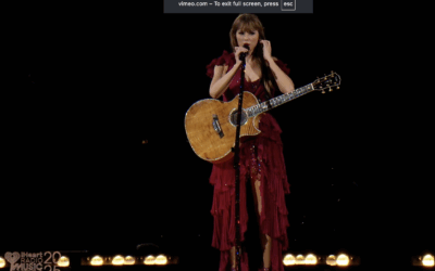 Taylor Swift iHeartRadio Awards “Mirrorball”
